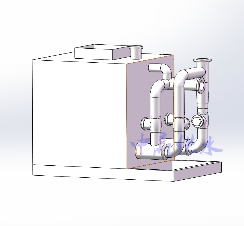 不銹鋼污水提升設(shè)備(一用一備,自動運行)