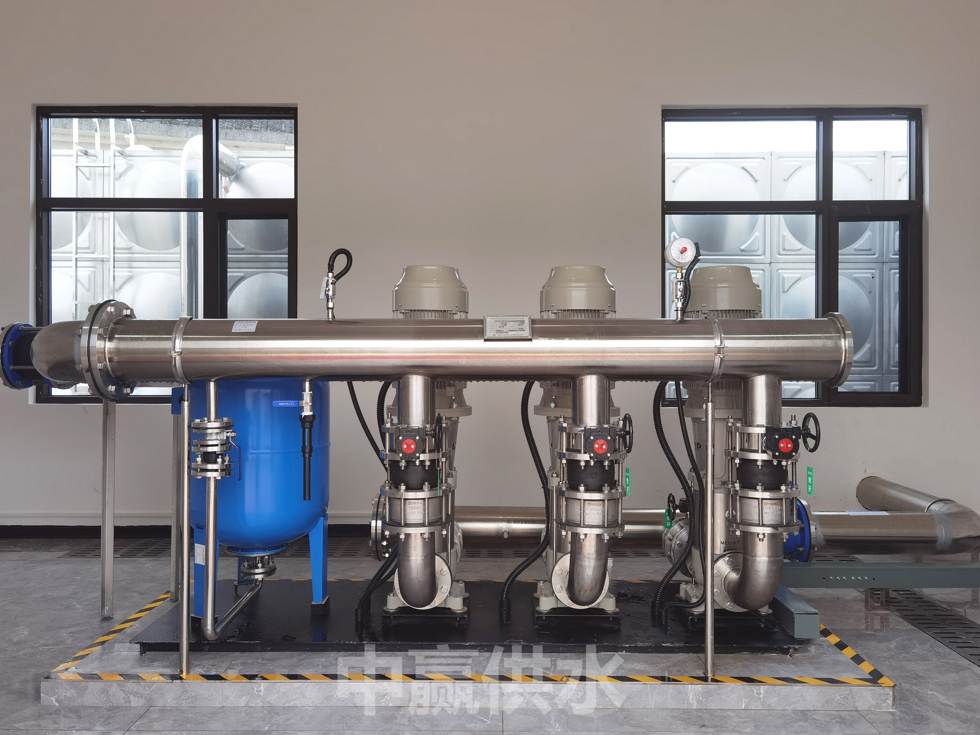 長沙變頻無負(fù)壓供水系統(tǒng)